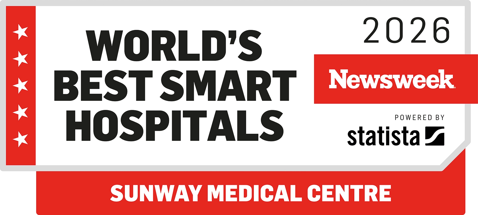 Newsweek World’s Best Smart Hospital 2026<br/>Sunway Medical Centre, Sunway City